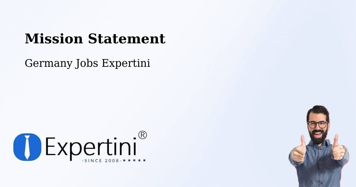 Corporate Mission – Erkner - Germany Jobs Expertini